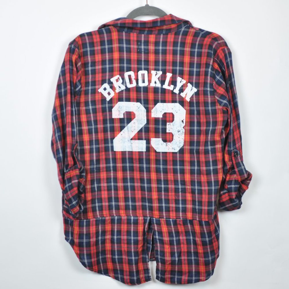 Red "Brooklyn 23" Flannel
